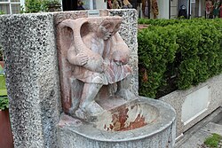 Wasserspeiender „Gnom“