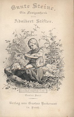 Frontispize der Erstausgaben mit Illustrationen zu Granit und Bergkristall (Ludwig Richter)