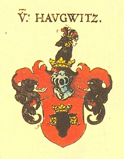Wappen der Meißnischen von Haugwitz in Siebmachers Wappenbuch von 1605
