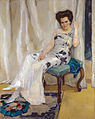 Cara Sophia Köhler, née Goldammer von Leo Putz, 1911