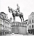 Reiterstatue Kaiser Franz Joseph I in Krnov