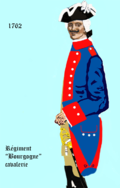 Régiment de Bourgogne cavalerie 1762 bis 1767