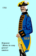 Régiment Mestre de Camp Général cavalerie 1762 bis 1767