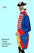 régiment des carabiniers du Comte de Provence 1762–1767