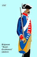 régiment des carabiniers du Comte de Provence 1767–1776