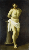 Guido Reni, Christus an der Geißelsäule, ca. 1603, Öl auf Leinwand, 192,7 × 114,4 cm, Städel Museum, Frankfurt am Main