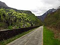 Alpe Adria Radweg im Frühjahr