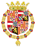 Wappen als Philipp I. von Kastilien