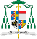 Wappen von František Lobkowicz als  Bischof von Ostrau-Troppau