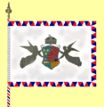 Truppenfahne der kroatisch-slawonischen Landwehr (Vorderseite)