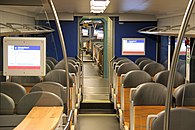 Fahrgastinfor­mations­sys­tem mit LCD-Bildschirmen, Connexxion