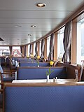 Innenansicht Hauptdeck-Bugsalon