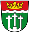 Das Wappen des Landkreises Rhön-Grabfeld