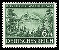 Das Geburtshaus auf einer Briefmarke (1943)