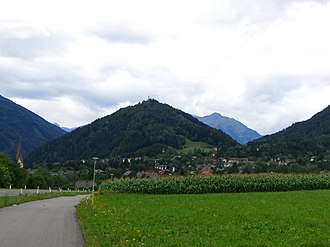 Der Danielsberg von Kolbnitz aus gesehen