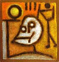 Tod und Feuer, 1940, Öl und Leimfarbe auf Jute, Zentrum Paul Klee, Bern
