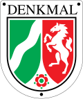 Denkmalplakette in Nordrhein-Westfalen
