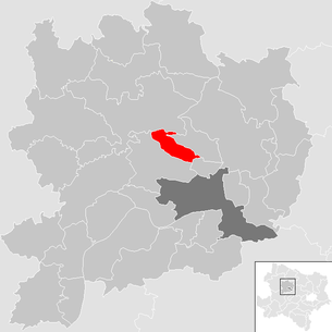 Lage der Gemeinde Droß im Bezirk Krems-Land (anklickbare Karte)