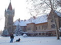 Schloss Feštetić im Winter (Ostseite)