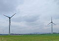 Beide Windkraftanlagen E-126 bei Potzneusiedl