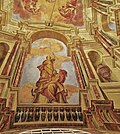 Scheinarchitektur mit Allegorie von Wohlstand und Reichtum