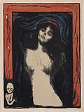 Madonna (Lithografie, 1895)