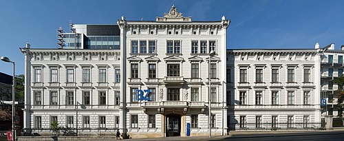 Ehemalige Geniedirektion, heute TU, frontal