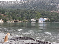 Das ehemalige Kloster Agios Spiridon, Blick nach Nordwesten