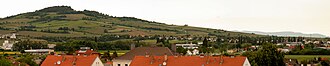 Eichkogel, im Hintergrund Hermannskogel und Kahlenberg