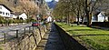Blickrichtung Stadtmitte auf Höhe der Lindenallee
