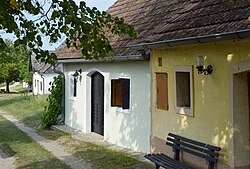 Kellergasse in Engabrunn (Grafenegg)