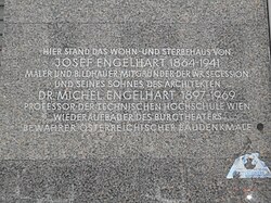Josef und Michel Engelhart – Gedenktafel