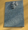 Gedenktafel am Gerhart-Hauptmann-Museum in Erkner