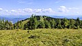 Blick von der Zweiten zur Ersten Grebenzenhöhe