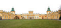 Schloss Wilanów, Hofseite