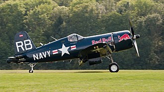 Vought F4U-4 Corsair beim Oldtimer Fliegertreffen Hahnweide 2013