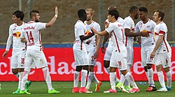 Der FC Red Bull Salzburg durfte über das vierte Double in Serie jubeln