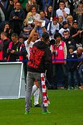 Jonatan Soriano wird als „Bester Spieler 2014/15“ ausgezeichnet