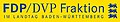 Logo der FDP/DVP-Fraktion