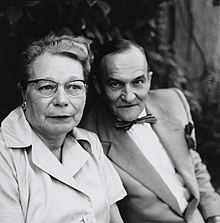 Doderer neben seiner Ehefrau Maria Emma Thoma