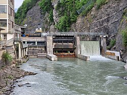 Kraftwerk Hochwuhr bei Feldkirch