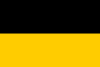Flagge der Habsburger und gleichzeitig Nationalflagge
