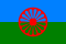 Flagge der Roma