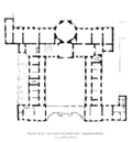 Grundriss des Palais Thurn und Taxis, Erster Stock
