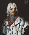 Franz Georg von Schönborn (1682–1756), ab 1729 Kurfürst-Erzbischof von Trier und Fürstabt von Prüm, ab 1732 Fürstbischof von Worms und Fürstpropst von Ellwangen