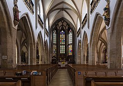 Stadtpfarrkirche Freistadt, Innenbarockisierung von Kirche und Sakristei