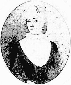 Friederike Clotz um 1740