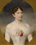 Porträt einer Frau im weißen Kleid, Slowenisches Nationalmuseum