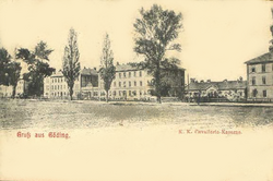 k.k. Kavallerie-Kaserne in Göding(Gebäude 2015 noch existent)Koordinate: 48° 51′ 38″ N, 17° 7′ 14″ O48.86055555555617.120555555556