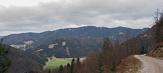 Der Gaflenzer Kaibling von Südosten